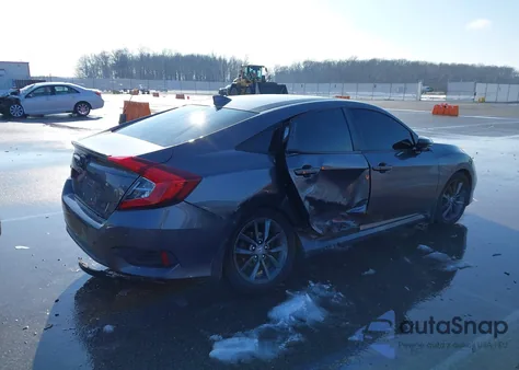 2019 Honda Civic Ex z USA, uszkodzony, nr VIN JHMFC1F38KX003956